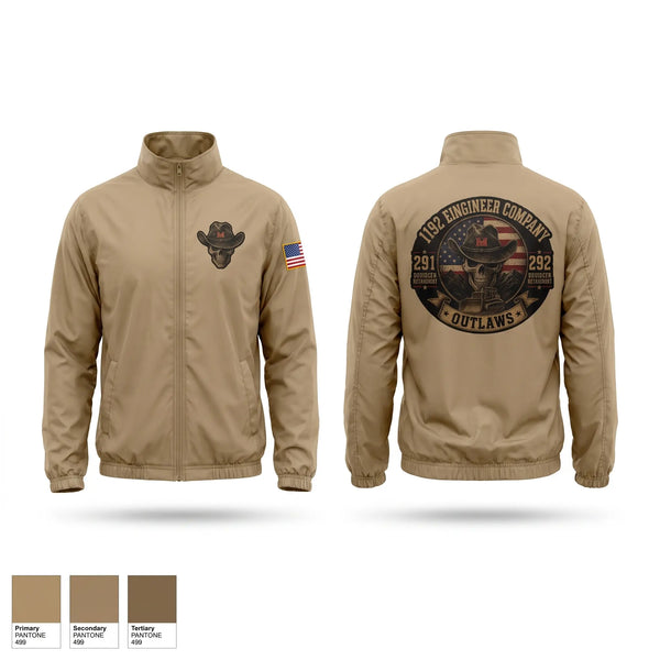 Windbreaker, 1192nd Engineer Company, National Guard, Teamtime, Team time, sublimation, custom sports apparel, team uniforms, spirit wear, spiritwear, sports uniforms, custom shirts, team store, custom team store, fundraiser sports, apparel fundraiser