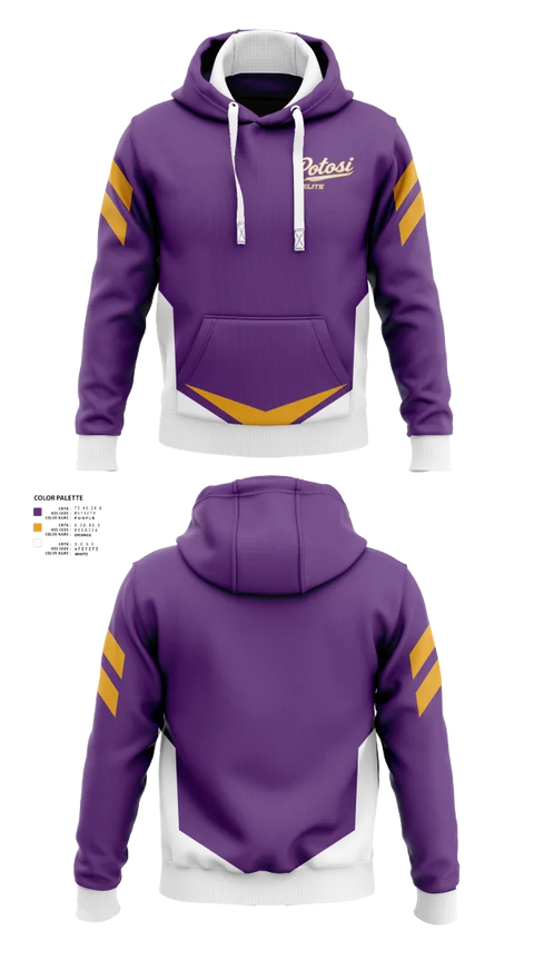 Hoodie, Potosi Elite, Softball, Teamtime, Team time, sublimation, custom sports apparel, team uniforms, spirit wear, spiritwear, sports uniforms, custom shirts, team store, custom team store, fundraiser sports, apparel fundraiser