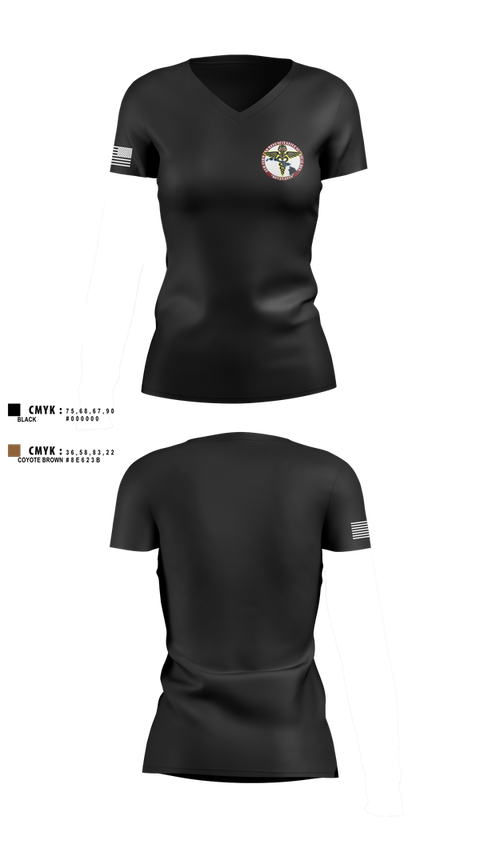 Womens Short Sleeve Vneck Shirt, 8TH FRSD, , Teamtime, Team time, sublimation, custom sports apparel, team uniforms, spirit wear, spiritwear, sports uniforms, custom shirts, team store, custom team store, fundraiser sports, apparel fundraiser