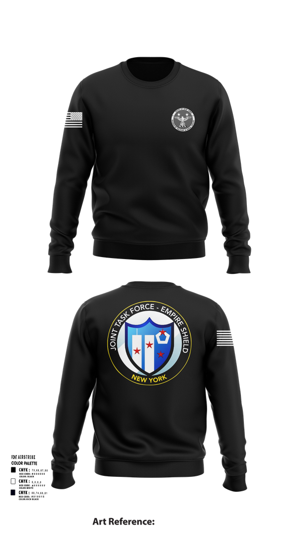 Crew Neck Sweatshirt, Empire Shield, , Teamtime, Team time, sublimation, custom sports apparel, team uniforms, spirit wear, spiritwear, sports uniforms, custom shirts, team store, custom team store, fundraiser sports, apparel fundraiser