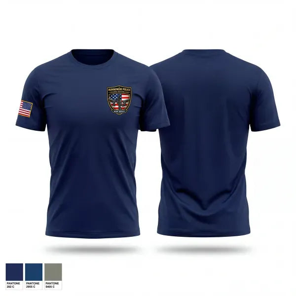 Short Sleeve Performance Shirt, Runnemede Police, Police, Teamtime, Team time, sublimation, custom sports apparel, team uniforms, spirit wear, spiritwear, sports uniforms, custom shirts, team store, custom team store, fundraiser sports, apparel fundraiser