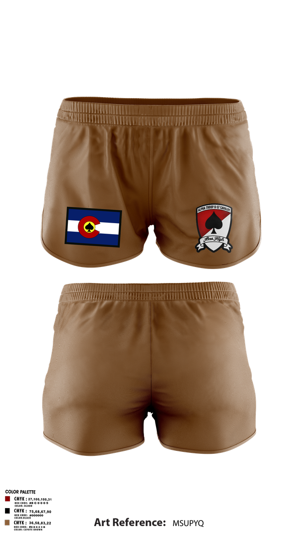 Ranger Panties, ATRP 6-17 ACS, , Teamtime, Team time, sublimation, custom sports apparel, team uniforms, spirit wear, spiritwear, sports uniforms, custom shirts, team store, custom team store, fundraiser sports, apparel fundraiser