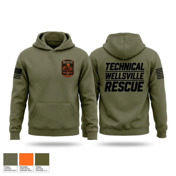 Hoodie, Wellsville Technical Rescue Team, EMS/EMT, Teamtime, Team time, sublimation, custom sports apparel, team uniforms, spirit wear, spiritwear, sports uniforms, custom shirts, team store, custom team store, fundraiser sports, apparel fundraiser