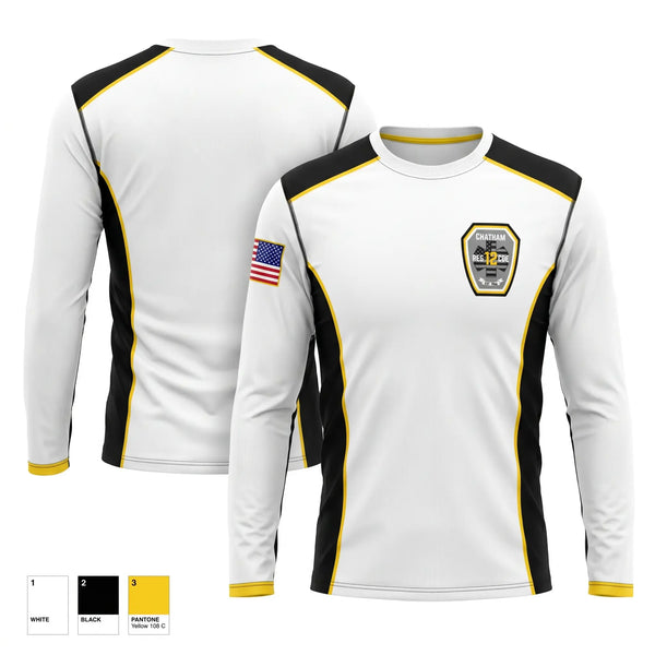 Long Sleeve Performance Shirt, Chatham Rescue Squad, EMS/EMT, Teamtime, Team time, sublimation, custom sports apparel, team uniforms, spirit wear, spiritwear, sports uniforms, custom shirts, team store, custom team store, fundraiser sports, apparel fundraiser