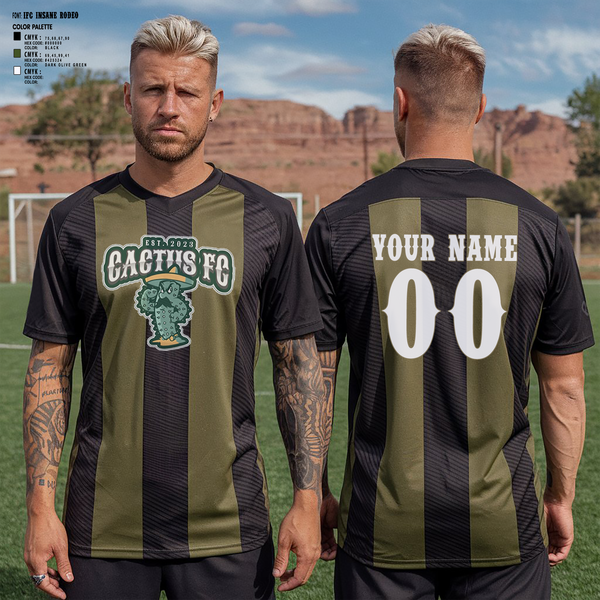 Mens Soccer Jersey, Cactus Fc, Men's Soccer, Teamtime, Team time, sublimation, custom sports apparel, team uniforms, spirit wear, spiritwear, sports uniforms, custom shirts, team store, custom team store, fundraiser sports, apparel fundraiser