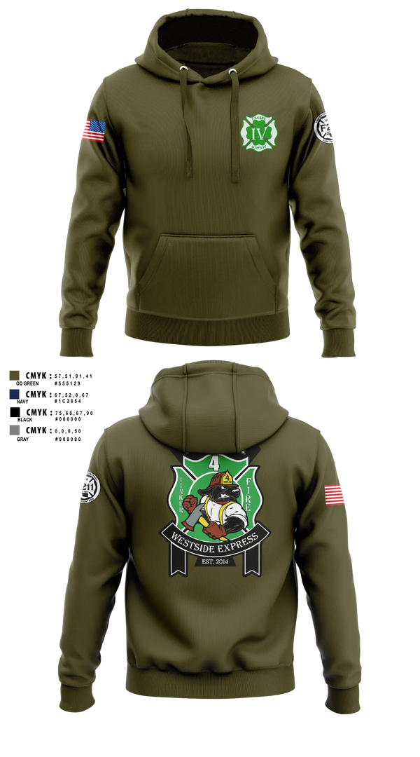 Hoodie, 179 HHC Medics, National Guard, Teamtime, Team time, sublimation, custom sports apparel, team uniforms, spirit wear, spiritwear, sports uniforms, custom shirts, team store, custom team store, fundraiser sports, apparel fundraiser