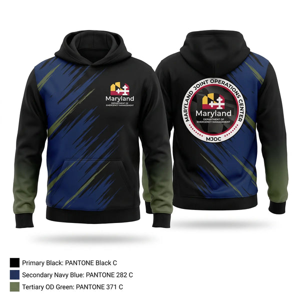Hoodie, Maryland Department of Emergency Management, , Teamtime, Team time, sublimation, custom sports apparel, team uniforms, spirit wear, spiritwear, sports uniforms, custom shirts, team store, custom team store, fundraiser sports, apparel fundraiser
