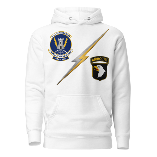 Unisex Hoodie - 1 - White