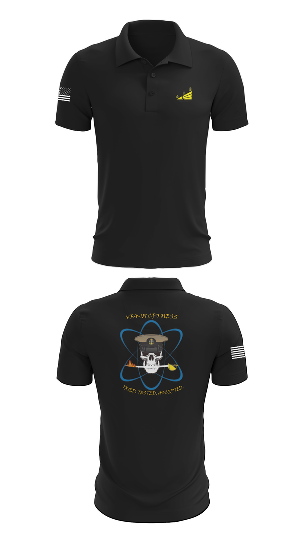 Short Sleeve Performance Polo, VFA-151, , Teamtime, Team time, sublimation, custom sports apparel, team uniforms, spirit wear, spiritwear, sports uniforms, custom shirts, team store, custom team store, fundraiser sports, apparel fundraiser