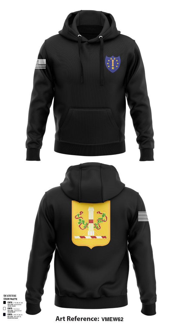 Hoodie, 54th Troop Command, , Teamtime, Team time, sublimation, custom sports apparel, team uniforms, spirit wear, spiritwear, sports uniforms, custom shirts, team store, custom team store, fundraiser sports, apparel fundraiser