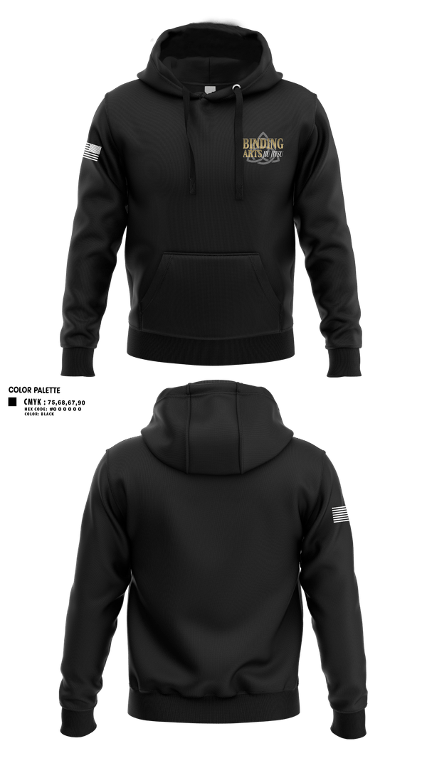Hoodie, Binding Arts Jiu Jitsu, , Teamtime, Team time, sublimation, custom sports apparel, team uniforms, spirit wear, spiritwear, sports uniforms, custom shirts, team store, custom team store, fundraiser sports, apparel fundraiser