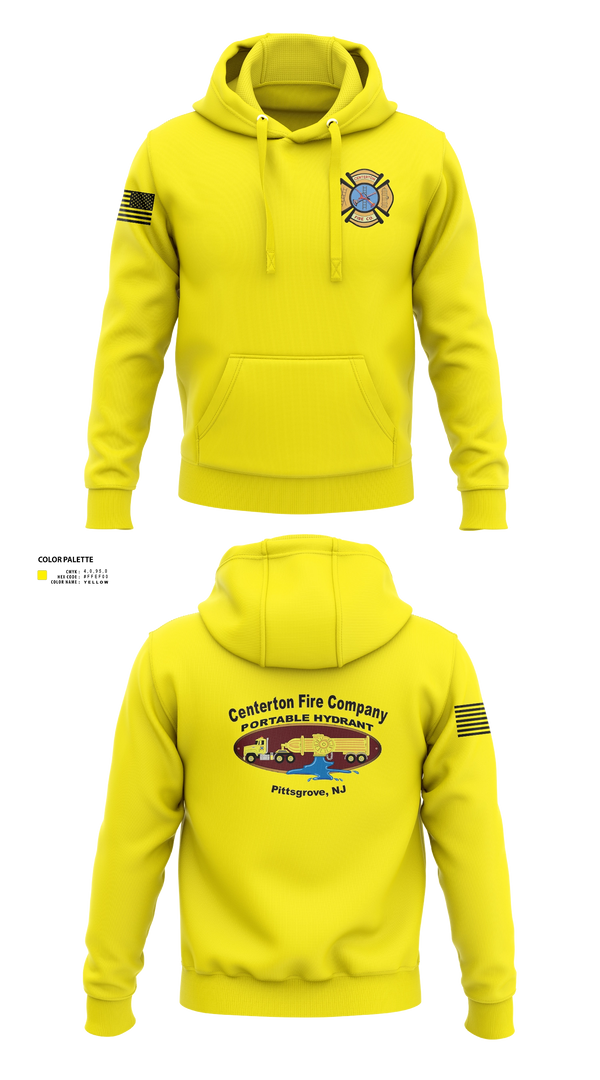 Hoodie, Centerton fire company, Fire Department, Teamtime, Team time, sublimation, custom sports apparel, team uniforms, spirit wear, spiritwear, sports uniforms, custom shirts, team store, custom team store, fundraiser sports, apparel fundraiser