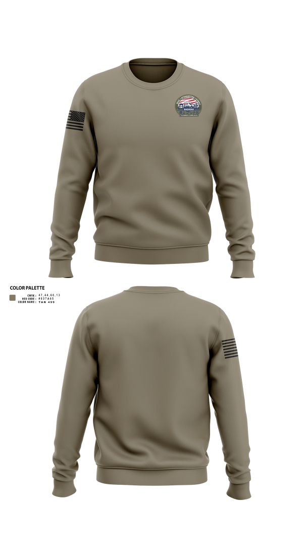 Crew Neck Sweatshirt, 139th MP Batallion, Army, Teamtime, Team time, sublimation, custom sports apparel, team uniforms, spirit wear, spiritwear, sports uniforms, custom shirts, team store, custom team store, fundraiser sports, apparel fundraiser