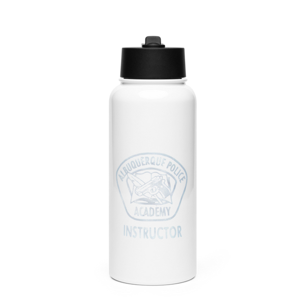 Academy Basic 57920523 Stainless Steel Water Bottle with a Straw Lid