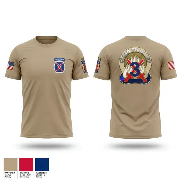 Short Sleeve Performance Shirt, 3rd Brigade, 10th Mountain Division, Army, Teamtime, Team time, sublimation, custom sports apparel, team uniforms, spirit wear, spiritwear, sports uniforms, custom shirts, team store, custom team store, fundraiser sports, apparel fundraiser