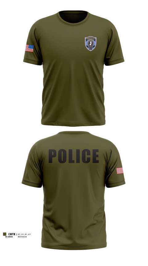 Old School Cotton Feel Shirt, Robbinsville Police, Police, Teamtime, Team time, sublimation, custom sports apparel, team uniforms, spirit wear, spiritwear, sports uniforms, custom shirts, team store, custom team store, fundraiser sports, apparel fundraiser