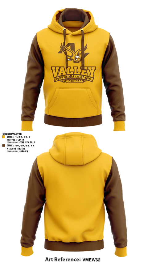 Hoodie, Valley Athletic Association Football, , Teamtime, Team time, sublimation, custom sports apparel, team uniforms, spirit wear, spiritwear, sports uniforms, custom shirts, team store, custom team store, fundraiser sports, apparel fundraiser