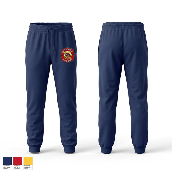 Sweatpants, Stephenville Fire Department, Fire Department, Teamtime, Team time, sublimation, custom sports apparel, team uniforms, spirit wear, spiritwear, sports uniforms, custom shirts, team store, custom team store, fundraiser sports, apparel fundraiser
