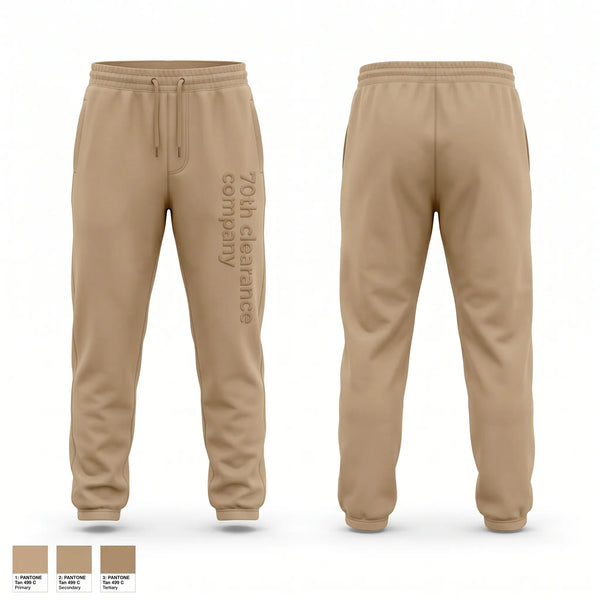 Sweatpants, 70th clearance company, Army, Teamtime, Team time, sublimation, custom sports apparel, team uniforms, spirit wear, spiritwear, sports uniforms, custom shirts, team store, custom team store, fundraiser sports, apparel fundraiser