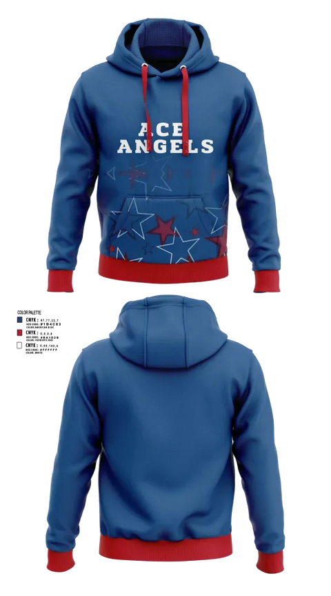 Hoodie, Ace Angels, Women's Volleyball, Teamtime, Team time, sublimation, custom sports apparel, team uniforms, spirit wear, spiritwear, sports uniforms, custom shirts, team store, custom team store, fundraiser sports, apparel fundraiser