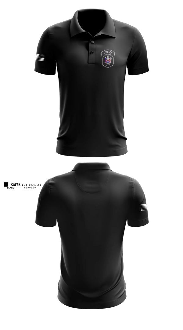 Long Sleeve Performance Polo, HOLLEY POLICE DEPARTMENT, Police, Teamtime, Team time, sublimation, custom sports apparel, team uniforms, spirit wear, spiritwear, sports uniforms, custom shirts, team store, custom team store, fundraiser sports, apparel fundraiser