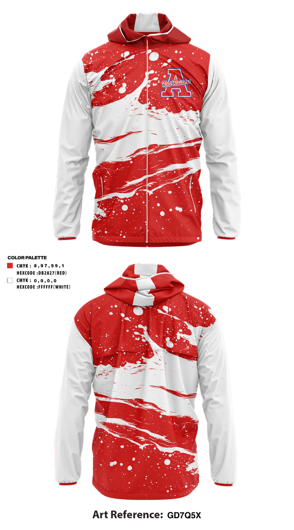 Windbreaker, TW ANDREWS, , Teamtime, Team time, sublimation, custom sports apparel, team uniforms, spirit wear, spiritwear, sports uniforms, custom shirts, team store, custom team store, fundraiser sports, apparel fundraiser