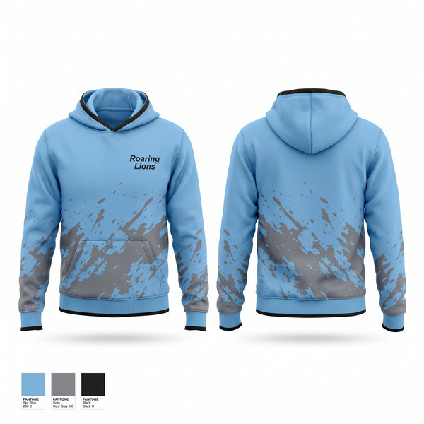 Hoodie, Roaring Lions, Men's Soccer, Teamtime, Team time, sublimation, custom sports apparel, team uniforms, spirit wear, spiritwear, sports uniforms, custom shirts, team store, custom team store, fundraiser sports, apparel fundraiser
