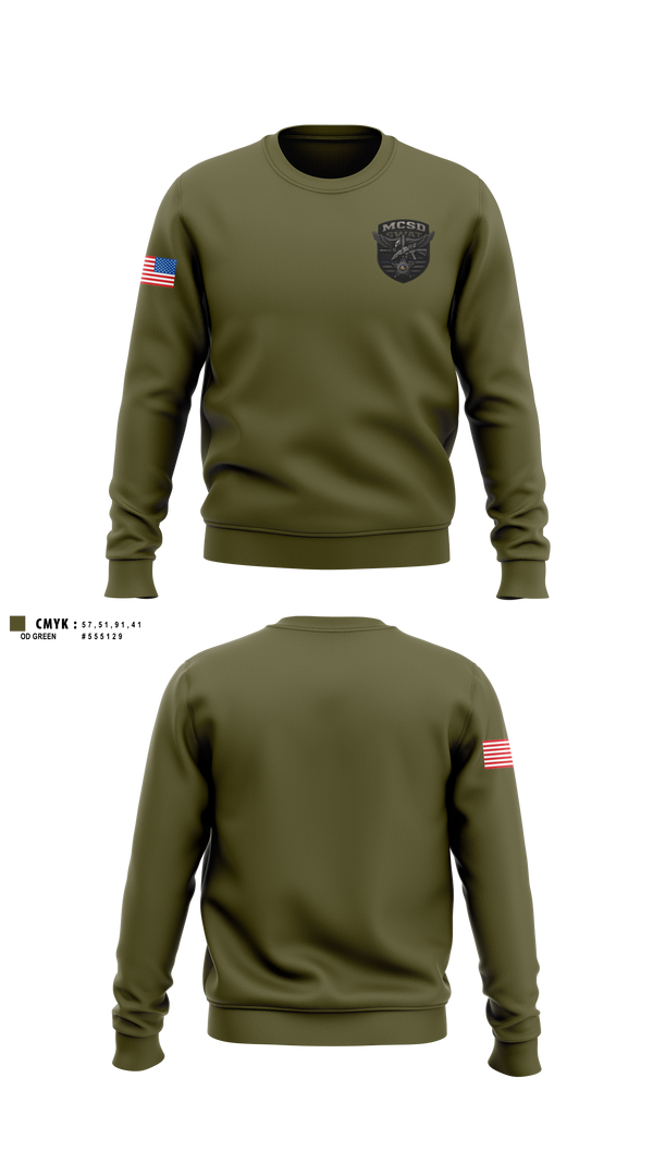 Crew Neck Sweatshirt, SWAT, Police, Teamtime, Team time, sublimation, custom sports apparel, team uniforms, spirit wear, spiritwear, sports uniforms, custom shirts, team store, custom team store, fundraiser sports, apparel fundraiser