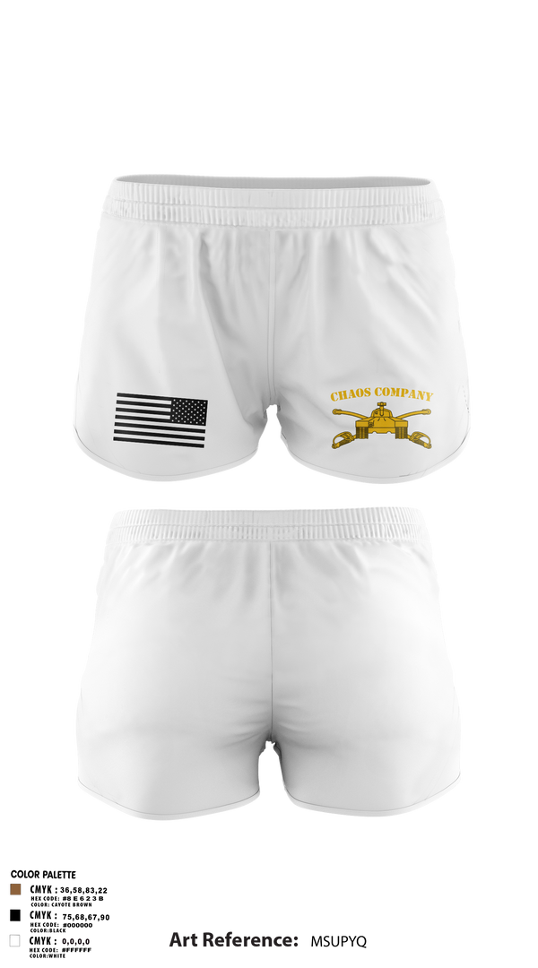 Ranger Panties, Chaos Company, Army, Teamtime, Team time, sublimation, custom sports apparel, team uniforms, spirit wear, spiritwear, sports uniforms, custom shirts, team store, custom team store, fundraiser sports, apparel fundraiser