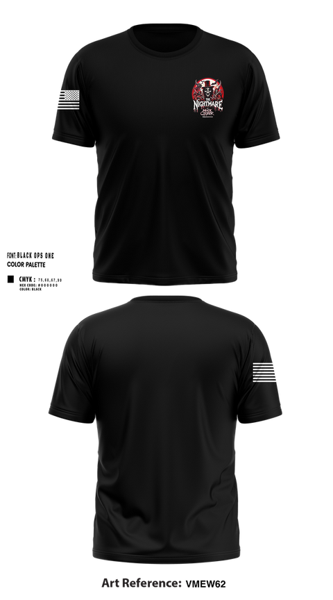 Short Sleeve Performance Shirt, The Nightmare, , Teamtime, Team time, sublimation, custom sports apparel, team uniforms, spirit wear, spiritwear, sports uniforms, custom shirts, team store, custom team store, fundraiser sports, apparel fundraiser