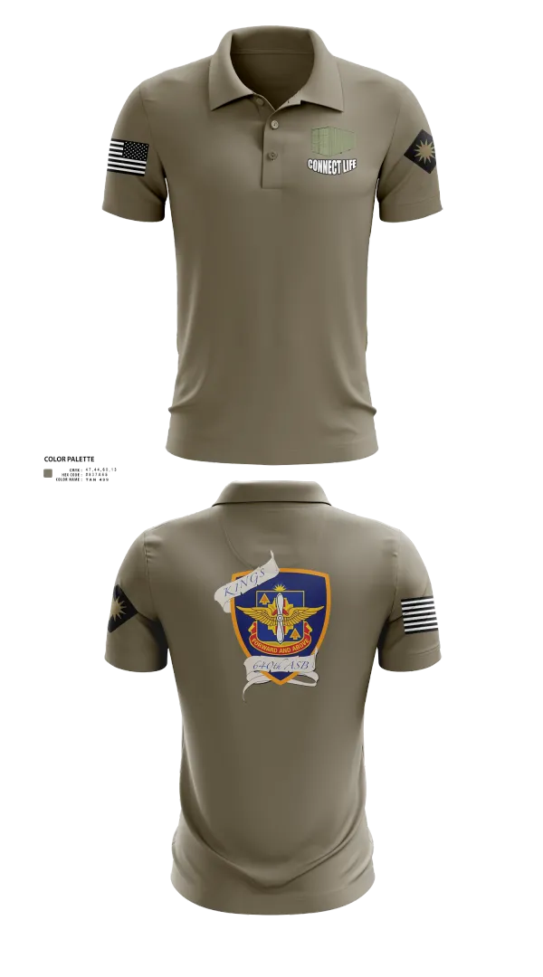 Short Sleeve Performance Polo, 640th ASB Bravo Company, , Teamtime, Team time, sublimation, custom sports apparel, team uniforms, spirit wear, spiritwear, sports uniforms, custom shirts, team store, custom team store, fundraiser sports, apparel fundraiser