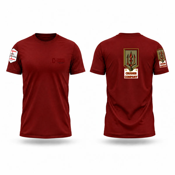 Old School Cotton Feel Shirt, Crusher Company, Army, Teamtime, Team time, sublimation, custom sports apparel, team uniforms, spirit wear, spiritwear, sports uniforms, custom shirts, team store, custom team store, fundraiser sports, apparel fundraiser