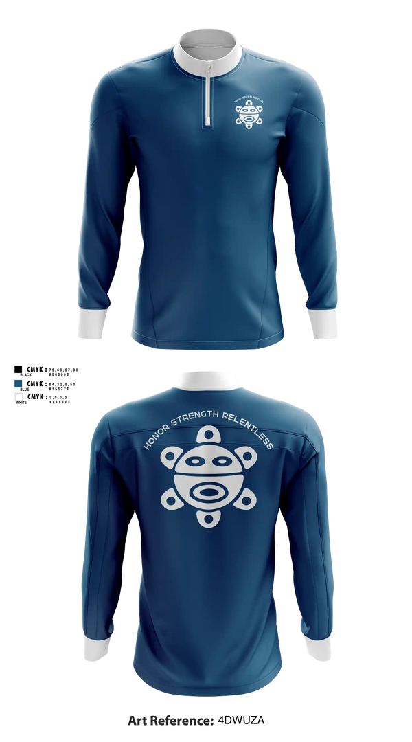 Quarter Zip Jacket, Taino Wrestling Club, Wrestling, Teamtime, Team time, sublimation, custom sports apparel, team uniforms, spirit wear, spiritwear, sports uniforms, custom shirts, team store, custom team store, fundraiser sports, apparel fundraiser