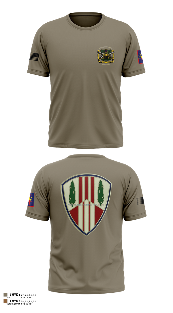 Old School Cotton Feel Shirt, 107th MP Company, , Teamtime, Team time, sublimation, custom sports apparel, team uniforms, spirit wear, spiritwear, sports uniforms, custom shirts, team store, custom team store, fundraiser sports, apparel fundraiser