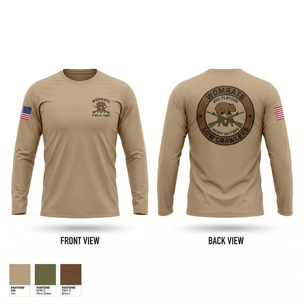 Long Sleeve Performance Shirt, 3-69 AR, 1ABCT, 3ID, Army, Teamtime, Team time, sublimation, custom sports apparel, team uniforms, spirit wear, spiritwear, sports uniforms, custom shirts, team store, custom team store, fundraiser sports, apparel fundraiser