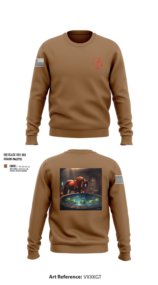 Crew Neck Sweatshirt, 819 RHS, Air Force, Teamtime, Team time, sublimation, custom sports apparel, team uniforms, spirit wear, spiritwear, sports uniforms, custom shirts, team store, custom team store, fundraiser sports, apparel fundraiser