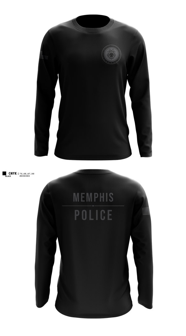 Long Sleeve Performance Shirt, Ridgeway Station Task Force, Police, Teamtime, Team time, sublimation, custom sports apparel, team uniforms, spirit wear, spiritwear, sports uniforms, custom shirts, team store, custom team store, fundraiser sports, apparel fundraiser