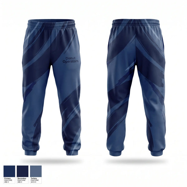 Sweatpants, Donut Operators, Baseball, Teamtime, Team time, sublimation, custom sports apparel, team uniforms, spirit wear, spiritwear, sports uniforms, custom shirts, team store, custom team store, fundraiser sports, apparel fundraiser
