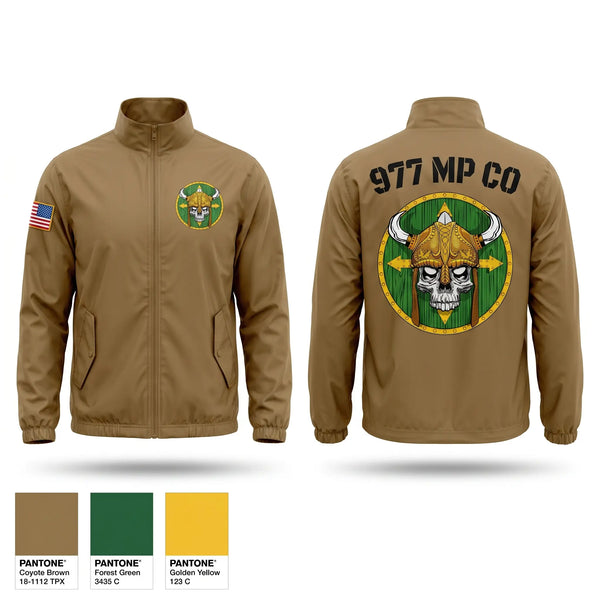 Windbreaker, 977 MP CO, Army, Teamtime, Team time, sublimation, custom sports apparel, team uniforms, spirit wear, spiritwear, sports uniforms, custom shirts, team store, custom team store, fundraiser sports, apparel fundraiser