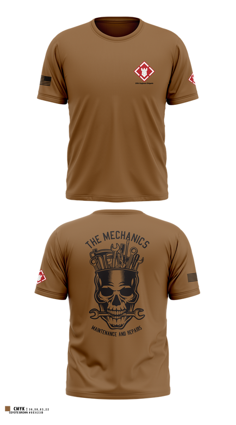 Short Sleeve Performance Shirt, 20th Engineer Brigade, , Teamtime, Team time, sublimation, custom sports apparel, team uniforms, spirit wear, spiritwear, sports uniforms, custom shirts, team store, custom team store, fundraiser sports, apparel fundraiser
