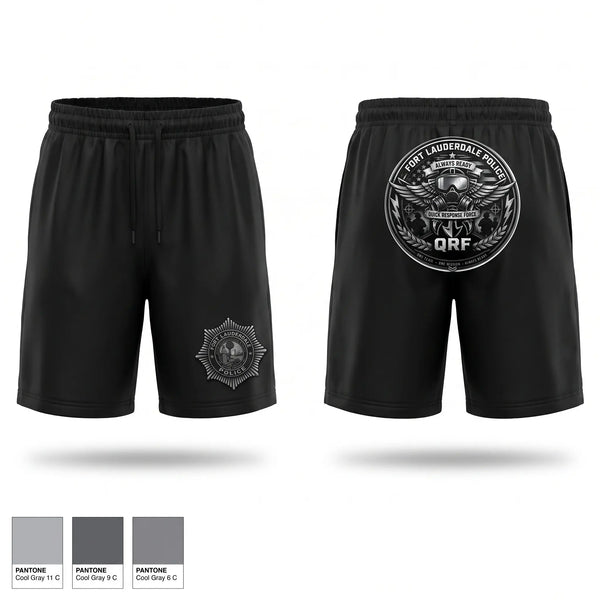 Athletic Shorts With Pockets, FLPD QRF, Police, Teamtime, Team time, sublimation, custom sports apparel, team uniforms, spirit wear, spiritwear, sports uniforms, custom shirts, team store, custom team store, fundraiser sports, apparel fundraiser