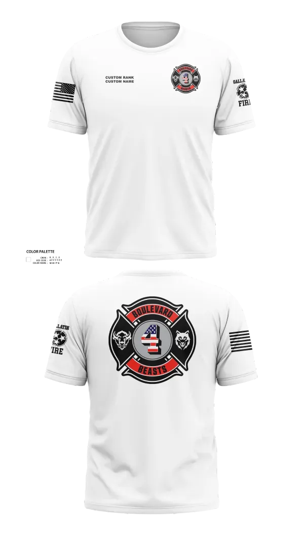 Short Sleeve Performance Shirt, Gallatin Fire Department Station 4, Fire Department, Teamtime, Team time, sublimation, custom sports apparel, team uniforms, spirit wear, spiritwear, sports uniforms, custom shirts, team store, custom team store, fundraiser sports, apparel fundraiser