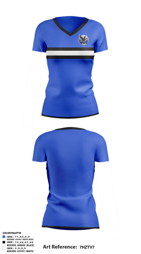 Womens Short Sleeve Vneck Shirt, Watertown High School Golf, Golf, Teamtime, Team time, sublimation, custom sports apparel, team uniforms, spirit wear, spiritwear, sports uniforms, custom shirts, team store, custom team store, fundraiser sports, apparel fundraiser