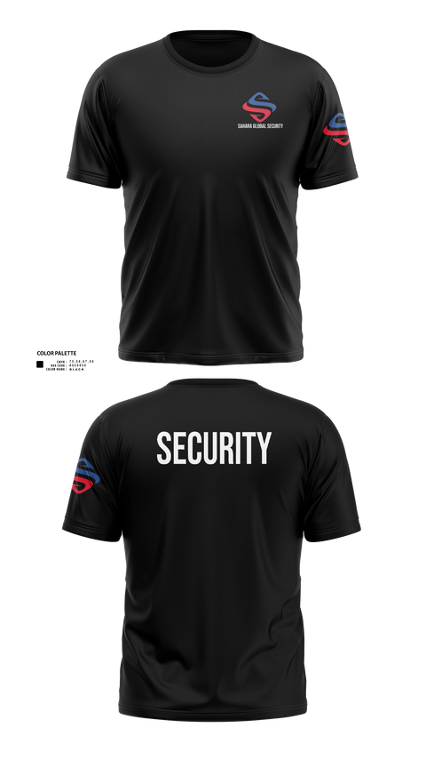 Old School Cotton Feel Shirt, Sahara Global Security, Fire Department, Teamtime, Team time, sublimation, custom sports apparel, team uniforms, spirit wear, spiritwear, sports uniforms, custom shirts, team store, custom team store, fundraiser sports, apparel fundraiser