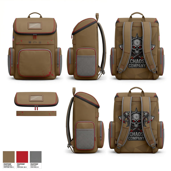 Gear Bag, Chaos Company, Army, Teamtime, Team time, sublimation, custom sports apparel, team uniforms, spirit wear, spiritwear, sports uniforms, custom shirts, team store, custom team store, fundraiser sports, apparel fundraiser