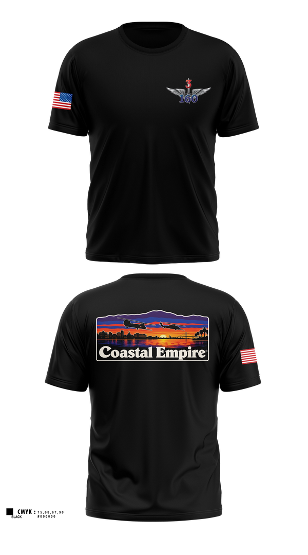 Old School Cotton Shirt, 3/160th SOAR, Army, Teamtime, Team time, sublimation, custom sports apparel, team uniforms, spirit wear, spiritwear, sports uniforms, custom shirts, team store, custom team store, fundraiser sports, apparel fundraiser