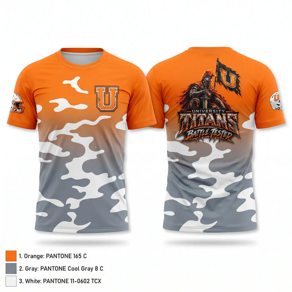 Short Sleeve Performance Shirt, University Titans, Police, Teamtime, Team time, sublimation, custom sports apparel, team uniforms, spirit wear, spiritwear, sports uniforms, custom shirts, team store, custom team store, fundraiser sports, apparel fundraiser