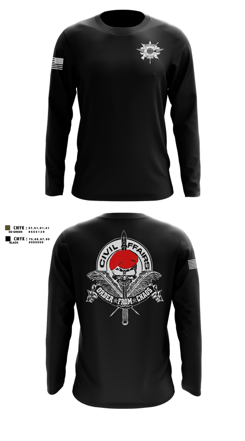 Long Sleeve Performance Shirt, Joint Medical Unit, Army, Teamtime, Team time, sublimation, custom sports apparel, team uniforms, spirit wear, spiritwear, sports uniforms, custom shirts, team store, custom team store, fundraiser sports, apparel fundraiser