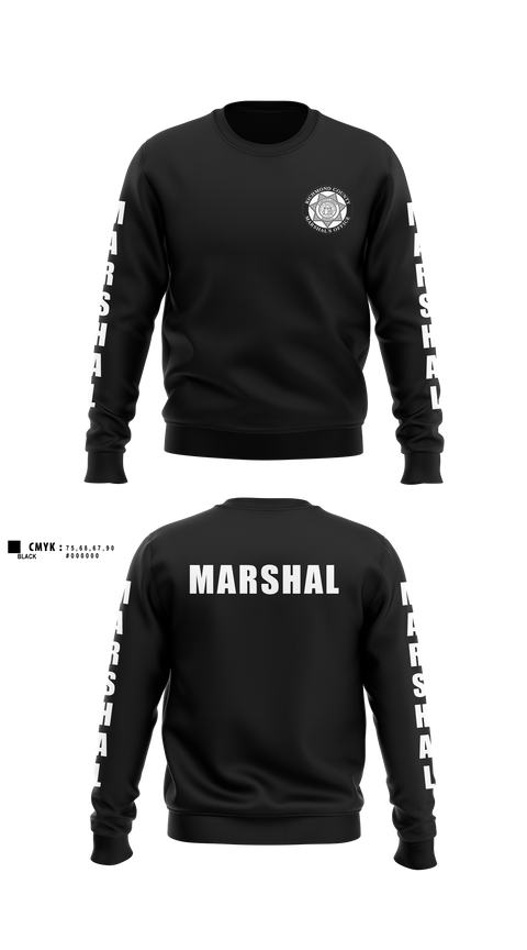 Crew Neck Sweatshirt, Richmond County Marshal's Office, Police, Teamtime, Team time, sublimation, custom sports apparel, team uniforms, spirit wear, spiritwear, sports uniforms, custom shirts, team store, custom team store, fundraiser sports, apparel fundraiser