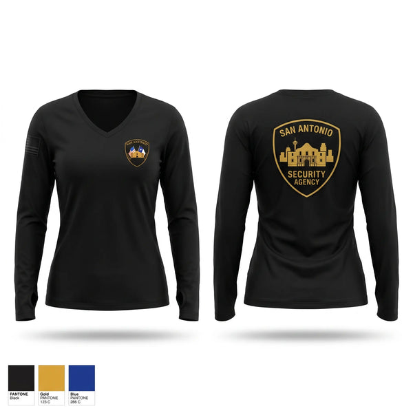Old School Cotton Feel Shirt, San Antonio security Agency, Police, Teamtime, Team time, sublimation, custom sports apparel, team uniforms, spirit wear, spiritwear, sports uniforms, custom shirts, team store, custom team store, fundraiser sports, apparel fundraiser
